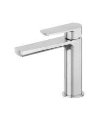 Newform Haka Смеситель для раковины, 1 отв., без донного клапана, цвет: PVD brushed stainless steel. 72012.59.066