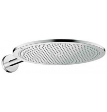 AX 26 034 000 ShowerSolutions Верхний душ Ø350 мм, 1 режим, боковой кронштейн 390 мм 26034000