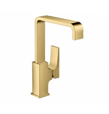 HG 32 511 990 Metropol Cмеситель для раковины 226 мм, Push-Open, ∩ излив 120° 32511990