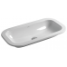 AZZURRA GLAZE Раковина 69x38 см, без отв., цвет: белый	. GLLI06938000BI (GLZ 69x38/IN bi)