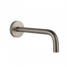 Gessi Emporio Via tortona Настенный излив длинный, цвет: Finox Brushed Nickel. 38783#149