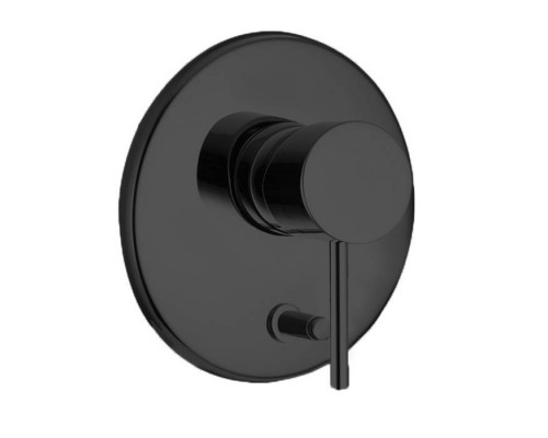 Fima Carlo Frattini Spillo Up F3039X2NS Однорычажный смеситель для ванны и душа, встраиваемый, на 2 источника, цвет: чёрный матовый. F3039X2NS