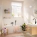 Hansgrohe Rebris S Смеситель для ванны, настенный, цвет: черный матовый. 72440670