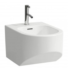 Laufen Sonar Биде подвесное 540х370х300 мм, с 1 отв под смеситель, цвет: белый матовый. 8.3034.1.757.302.1