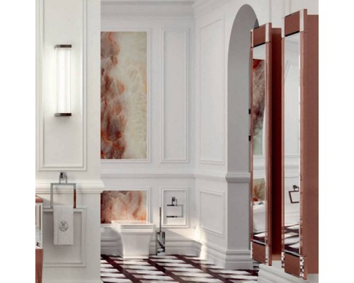 Oasis Rialto Комплект мебели напольный, №5, L116xP51x H:200см, цвет: glossy Marsala/хром. Oasis Rialto Комплект мебели напольный, №5, L116xP51x H:200см, цвет: glossy Marsala/хром.