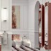Oasis Rialto Комплект мебели напольный, №5, L116xP51x H:200см, цвет: glossy Marsala/хром.