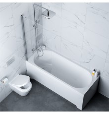 Ravak Sonata II Ванна 160х70см, встраиваемая, цвет: белый. C634R00000