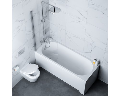 Ravak Sonata II Ванна 160х70см, встраиваемая, цвет: белый. C634R00000