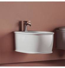 Artceram Atelier Биде подвесное 52х37см, с 1 отв под смеситель, цвет: белый. ATB001 01 00