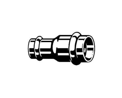 Муфта Profipress c SC-Contur 28 х 22, редукционная, медь, модель 2415.2