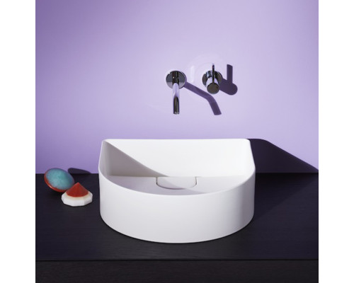 Laufen Sonar Раковина 41x36.5х13 см, без отв., без перелива, цвет: белый. 8.1234.2.000.112.1