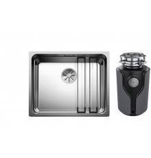 Комплект Мойка Blanco Etagon 500-IF + Измельчитель KUCHENSTERN Muhle 353MU35