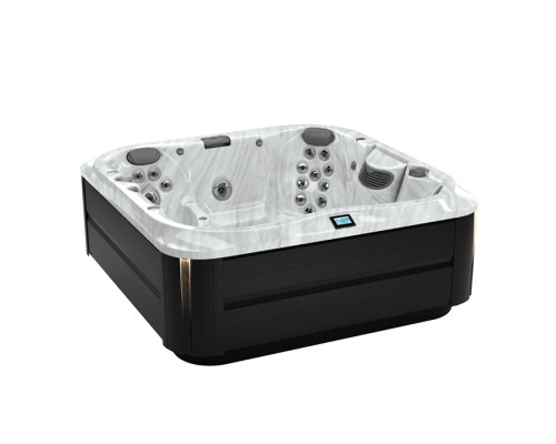Jacuzzi J375 Минибассейн 231х231х97см, стерео, цвет Platinum, внешняя панель New Smoked Ebony. ZM12RY0EWM0