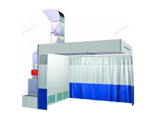 NORDBERG ПОСТ ПОДГОТОВКИ NB100C к окраске с креплением к потолку (с горелкой)