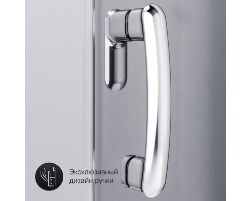 W83G-333-095CG Душевое ограждение 95x95 см, без поддона