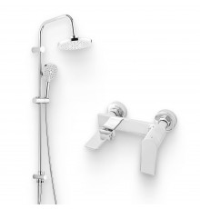 Душевой комплект Смеситель Orange Berni M09-100cr хром + Стойка O-Shower O-Shower OW02