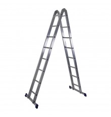 Лестница трансформер 2х8 ступеней LTR208