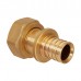 Переход Hoobs с накидной гайкой на плоское уп. 20x2.8-G1/2 . HB-PEXNG-202812