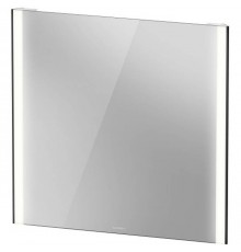 Duravit XViu Зеркало с подсветкой 82x80см, сенсорное управление, цвет: черный матовый. XV70320B2B2