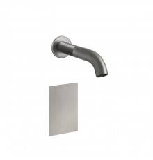 Gessi 316 Смеситель для раковины, настенный, электронный, внешняя часть, цвет: Steel Brushed. 54315#239