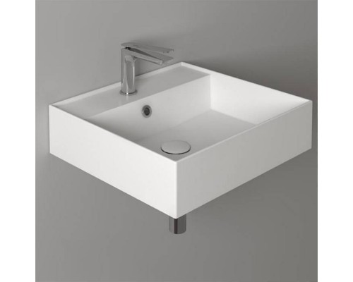 Simas Agile Раковина 51х46см., подвесная, 1 отв., с переливом, цвет: белый матовый. AG51 bi matt*1 Simas Agile Раковина 51х46см., подвесная, 1 отв., с переливом, цвет: белый матовый. AG51 bi matt*1