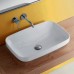 Kerasan Tribeca Раковина 60х38 см, без отв., цвет: белый. 514301