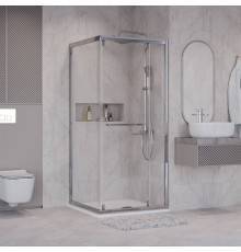Душевой уголок Niagara Nova NG-6633-34 90x90, профиль хром, стекло прозрачное