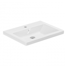 Azzurra Thin Раковина 60x45xH14 см, 1 отв., цвет: Bianco lucido. THLS06045T0MBI/(THI 60M/SOSP bi)*1