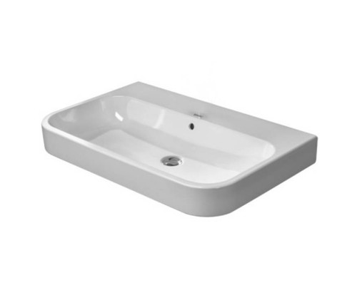 Duravit Happy D.2 Раковина 100x50.5 см, без отв., с переливом, шлифованная, цвет: белый. 2318100028