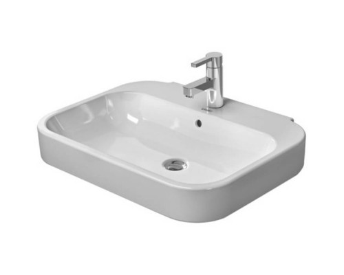 Duravit Happy D.2 Раковина 80x52.5 см, 3 отв., с переливом, цвет: белый. 2316800030