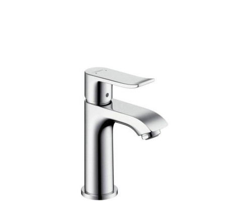 Hansgrohe Metris, Смеситель для раковины, ComfortZone, однорычажный, 100 мм, керамический узел смешивания, крепление рукоятки Boltic, ограничитель температуры воды, расход воды до 5 л/мин, аэратор QuickClean, с донным клапаном, Цвет: Хром. 31088000 Hansgrohe Metris, Смеситель для раковины, ComfortZone, однорычажный, 100 мм, керамический узел смешивания, крепление рукоятки Boltic, ограничитель температуры воды, расход воды до 5 л/мин, аэратор QuickClean, с донным клапаном, Цвет: Хром. 31088000