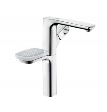 СНЯТAX 11 034 000 Urquiola Смеситель для раковины 280 мм, с мыльницей, гладкий 11034000