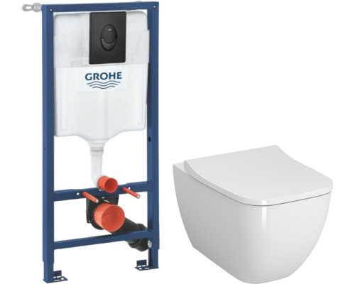 Комплект Унитаз подвесной VitrA Shift 7742B003-0075 белая глянцевая + Крышка Integra Square 810-003-009 быстросъемная, с микролифтом + Инсталляция Grohe Rapid SL 1000044 3 в 1 с панелью смыва Комплект Унитаз подвесной VitrA Shift 7742B003-0075 белая глянцевая + Крышка Integra Square 810-003-009 быстросъемная, с микролифтом + Инсталляция Grohe Rapid SL 1000044 3 в 1 с панелью смыва