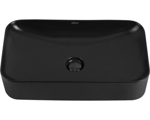 Раковина Abber Rechteck AC2204MB матовая черная