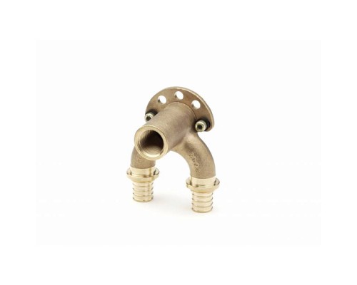 Угольник настенный  проходной с внутренней резьбой REHAU RAUTITAN RX 16/16-Rp 1/2 длинный. 11313851001