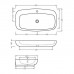 Artceram Dial Раковина 90x48см., накладная, 1 отв., цвет: белый. DAL004 01 00
