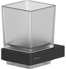 Стакан WHITECROSS Cubo CU2430BL черный матовый