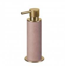 ADJ Диспенсер для жидкого мыла, D7xH19см., цвет: Gold/пепельная роза. 4980.Gold/07