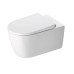 Duravit Bento Starck Box Унитаз подвесной 37.3x57см, безободковый . с сиденьем, HygieneGlaze, цвет: белый глянцевый, . 45930920A1