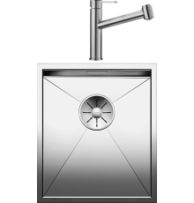 Комплект Мойка кухонная Blanco Zerox 340-U + Смеситель Ambis-S 523119