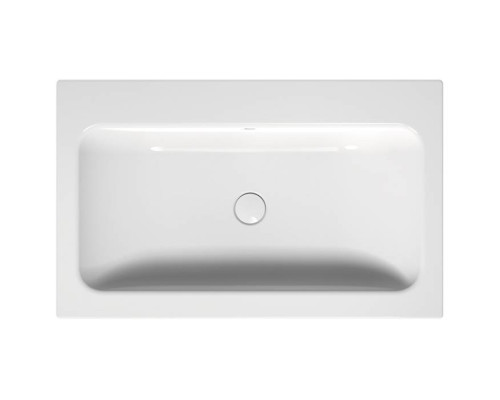 Bette One Раковина встраиваемая на столешницу 80times;49.5times;13см, без отв., с переливом, сталь, цвет: белый. A139-000 УЦЕНКА