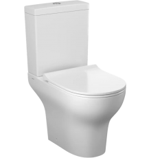 Унитаз-компакт VitrA Zentrum Nifa 9824B003-7217 безободковый, с микролифтом
