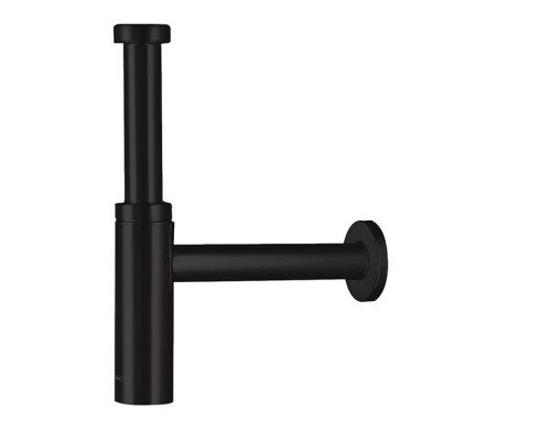 Hansgrohe Flowstar Сифон для раковины, дизайнерский, цвет: черный матовый. 52105670 Hansgrohe Flowstar Сифон для раковины, дизайнерский, цвет: черный матовый. 52105670