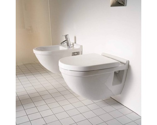 Duravit Starck 3 Унитаз 54х36см., подвесной, с креплением Durafix, цвет: белый. 2225090000 Duravit Starck 3 Унитаз 54х36см., подвесной, с креплением Durafix, цвет: белый. 2225090000