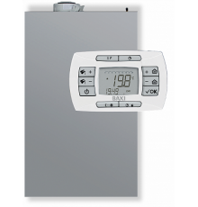 Котёл газовый настенный конденсационный, Baxi, LUNA AIR 24, мощность, кВт-3,4-20,6, двухконтурный, камера сгорания-закрытая (для установки вне помещения)
