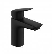 Hansgrohe Logis Смеситель для раковины 100, однорычажный, без сливного набора, цвет: матовый черный. 71101670