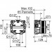 Plumberia Selection PSBOX Внутренняя часть-PS Box встраив.термост. смесителя д.душа на 2-3 вых,. PSB003