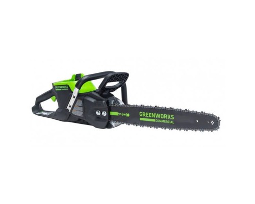 Пила цепная аккумуляторная Greenworks 82V,51 см, б/щ (АКБ 5 Ач. и ЗУ) Пила цепная аккумуляторная Greenworks 82V,51 см, б/щ (АКБ 5 Ач. и ЗУ)