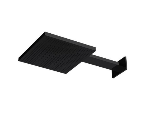 Almar Velvet Rain Верхний душ 30х30см., 2 режима, с настенным держателем, цвет: черный матовый. E044277.MB Almar Velvet Rain Верхний душ 30х30см., 2 режима, с настенным держателем, цвет: черный матовый. E044277.MB