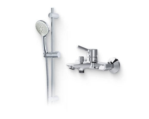 Душевой комплект Смеситель AM.PM X-Joy S F85B10000 + Гарнитур Gem F0190100 хром
